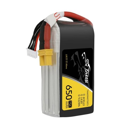 Akumuliatorius Tattu 650mAh 14.8V 75C 4S1P XT30-Pagrindinis