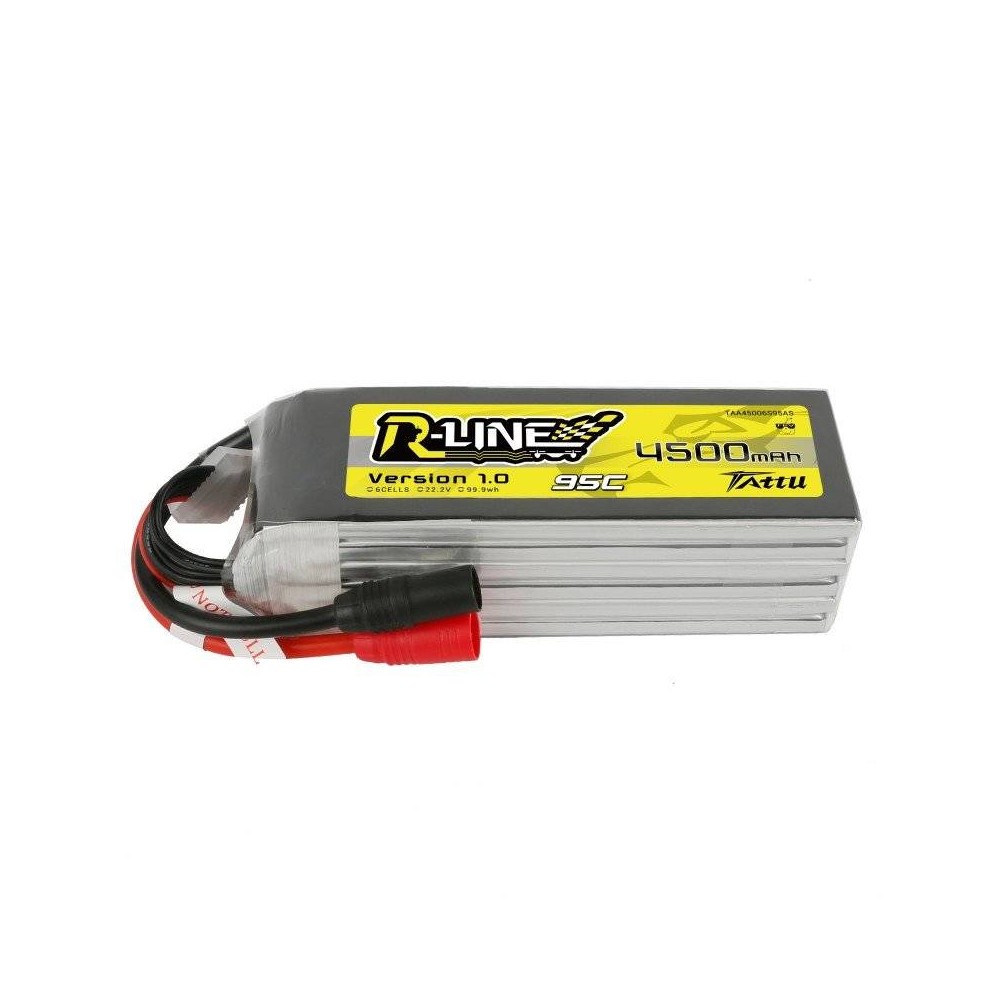 Akumuliatorius Tattu R-Linija 4500mAh 22.2V 95C 6S1P FPV