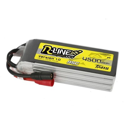 Akumuliatorius Tattu R-Linija 4500mAh 22.2V 95C 6S1P FPV