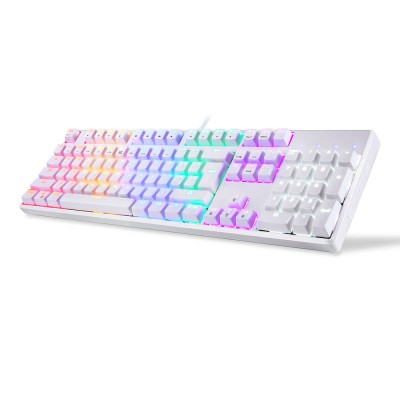 Mechaninė klaviatūra Motospeed CK107 RGB (balta)-Pagrindinis