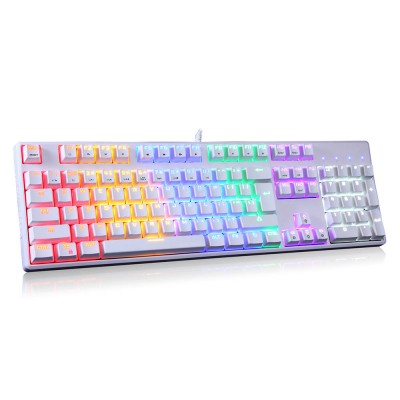 Mechaninė klaviatūra Motospeed CK107 RGB (balta)-Pagrindinis