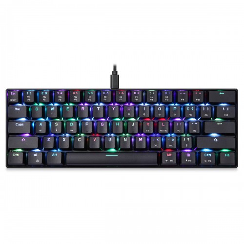 Mechaninė žaidimų klaviatūra Motospeed CK61 RGB-Laidinė