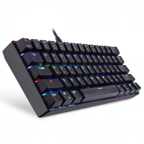 Mechaninė žaidimų klaviatūra Motospeed CK61 RGB-Laidinė