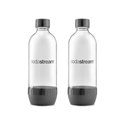 "SodaStream" butelis Pilka/duo pakuotė-Buteliai