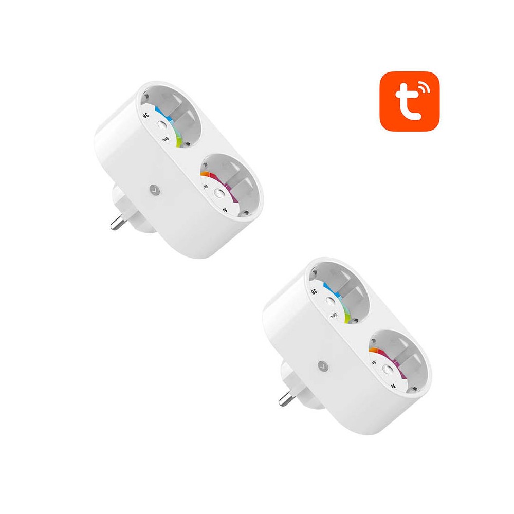 Dvigubas išmanusis kištukas WiFi Gosund SP211 (2-3500W
