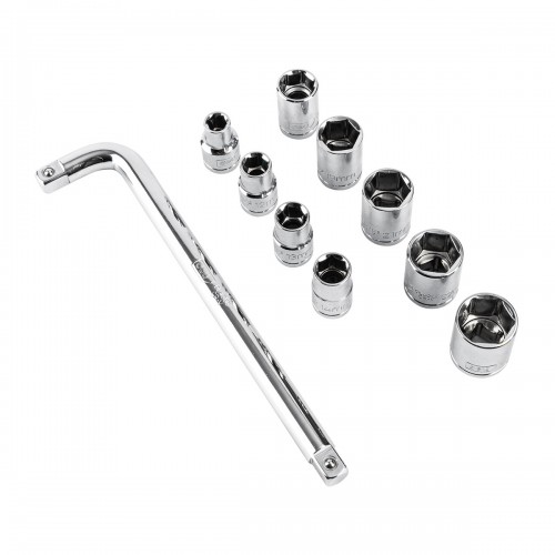 Galvučių rinkiniai 9 vnt. Deli Tools EDL2010T-Pagrindinis