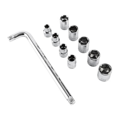 Galvučių rinkiniai 9 vnt. Deli Tools EDL2010T-Pagrindinis