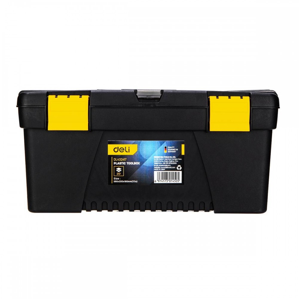 Plastikinė įrankių dėžė Deli Tools EDL432417, 15''