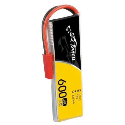 Akumuliatorius Tattu 600mAh 3,7V 30C 1S1P JST-Pagrindinis