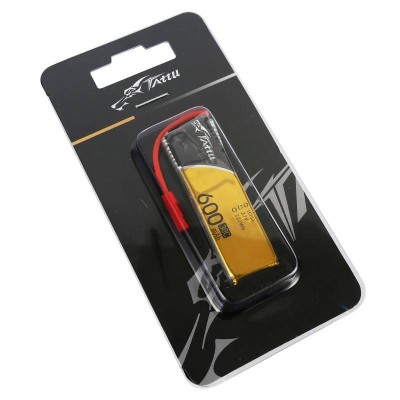Akumuliatorius Tattu 600mAh 3,7V 30C 1S1P JST-Pagrindinis
