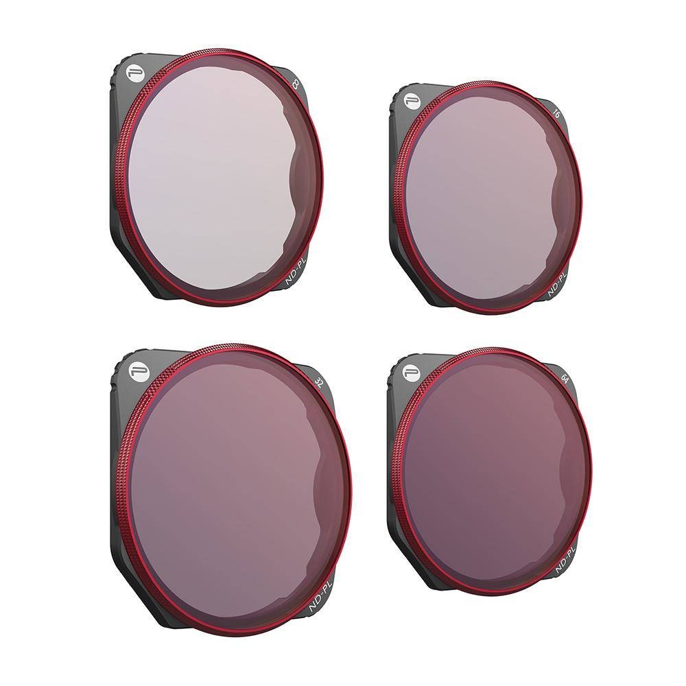 4 PGYTECH filtrų rinkinys ND-PL 8/16/32/64, skirti DJI Mavic 3