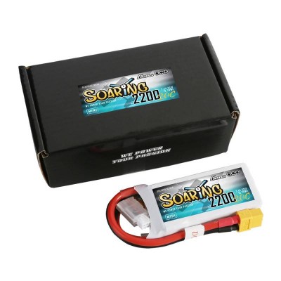 "GensAce Soaring Mini LiPo" 2200mAh 7.4V 20C 2S1P