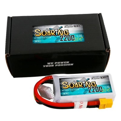 Akumuliatorius GensAce Soaring Mini LiPo 2200mAh 11.1V 20C 3S1P