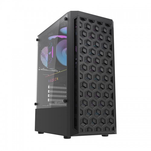 Darkflash DK300M Micro-ATX Kompiuterio korpusas su 3