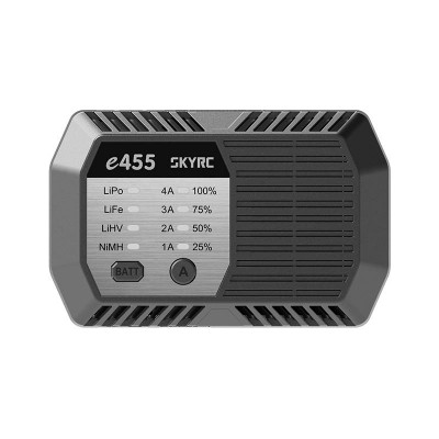 SkyRC e455 2-4S LiPo / LiFe / LiHV / 6-8S NiMH įkroviklis-NiCd