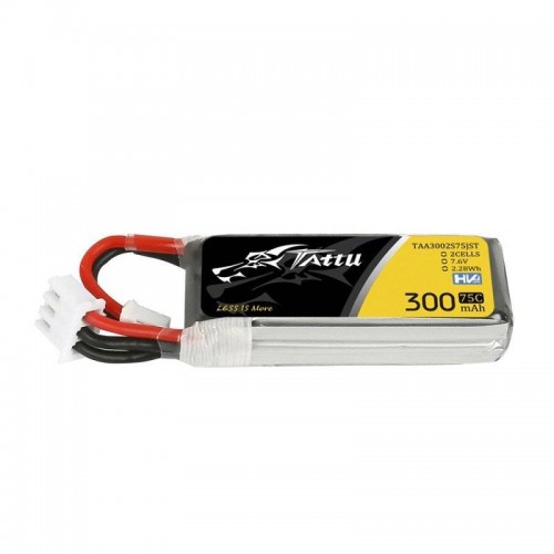 Akumuliatorius Tattu 300mAh 7.6V 75C 2S-Pagrindinis