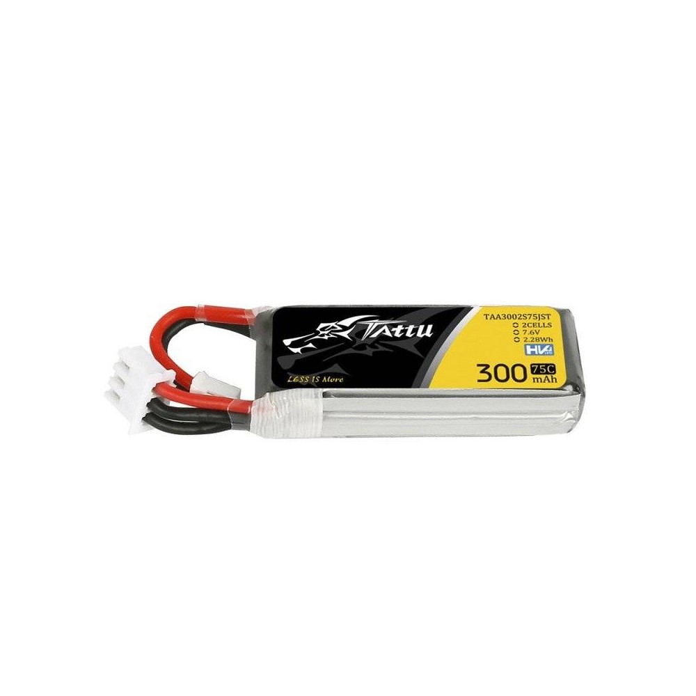 Akumuliatorius Tattu 300mAh 7.6V 75C 2S-Pagrindinis
