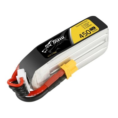 Akumuliatorius Tattu 450mAh 14,8V 75C 4S1P Long-Pagrindinis