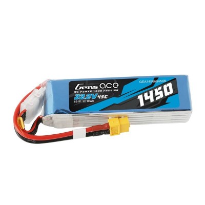 Akumuliatorius Gens Ace 1450mAh 22.2V 45C 6S1P-Pagrindinis