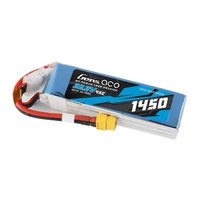 Akumuliatorius Gens Ace 1450mAh 22.2V 45C 6S1P-Pagrindinis