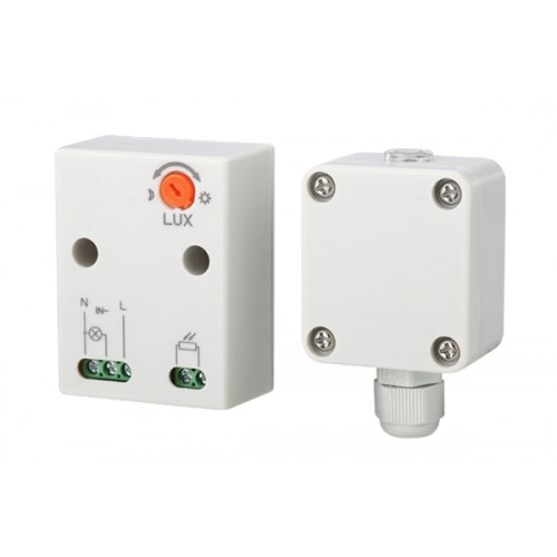 Soumrakový spínač s išoriniu čidlem 2300W MCE35
