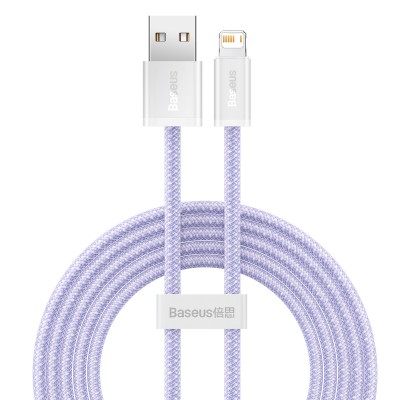 "Baseus Dynamic" kabelis USB-Lightning, 2,4 A, 2 m (violetinės