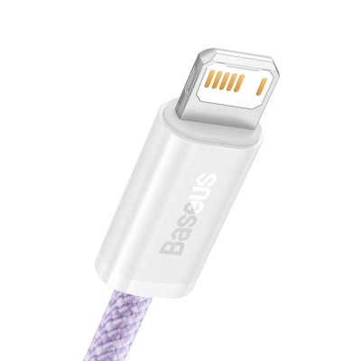 "Baseus Dynamic" kabelis USB-Lightning, 2,4 A, 2 m (violetinės