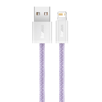 "Baseus Dynamic" kabelis USB-Lightning, 2,4 A, 2 m (violetinės
