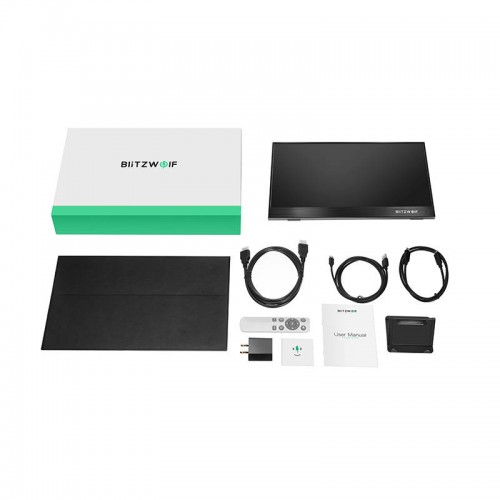 Jutiklinis monitorius BlitzWolf BW-PCM3 15,6-colių