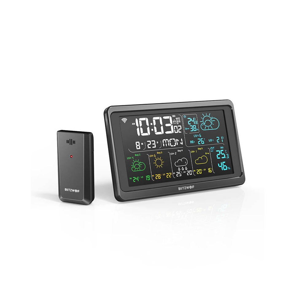 Blitzwolf BW-WS04 Smart Wi-Fi meteorologinė stotelė