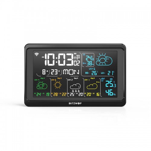 Blitzwolf BW-WS04 Smart Wi-Fi meteorologinė stotelė
