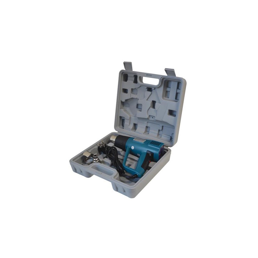 Karšto oro pistoletas ZD-510 plastikiniame dėkle-Karšto oro