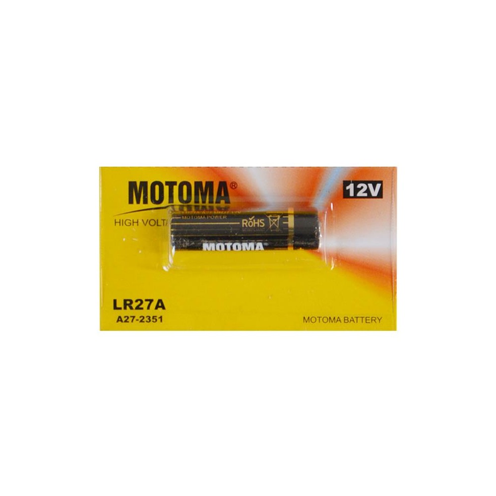 27A MOTOMA šarminė baterija-CR LR A23 27A baterijos