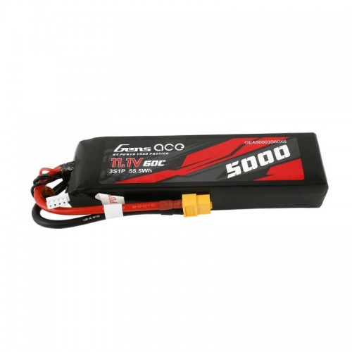 Akumuliatorius Gens Ace 5000mAh 11,1V 60C 3S1P XT60-LiFePO4