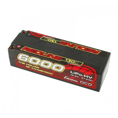 Gens Ace Redline 6000mAh 15,2V 130C 4S1P HardCase HV LiPo