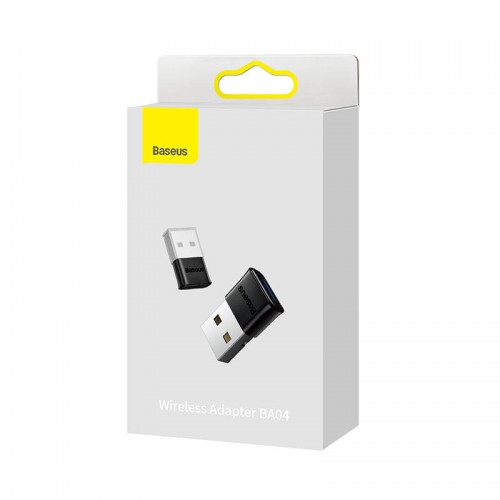 "Baseus" BA04 "Bluetooth" adapteris 5.1 (juodas)-Pagrindinis