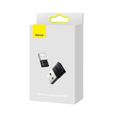 "Baseus" BA04 "Bluetooth" adapteris 5.1 (juodas)-Pagrindinis