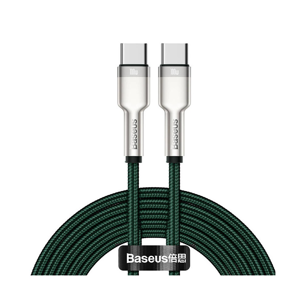 USB kabelis-C į USB-C Baseus Cafule, 100 W, 2 m