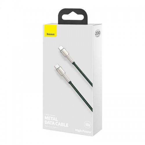 USB kabelis-C į USB-C Baseus Cafule, 100 W, 2 m
