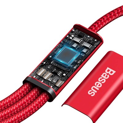 "Baseus Rapid Series 3-IN-1 kabelis USB-C M+L+T 20W 1,5 m