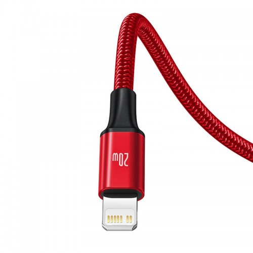 "Baseus Rapid Series 3-IN-1 kabelis USB-C M+L+T 20W 1,5 m