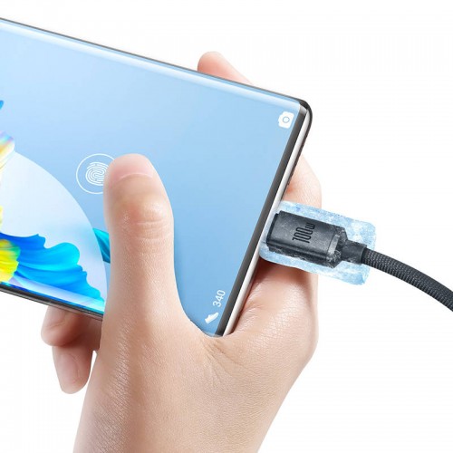 "Baseus Crystal Shine" USB laidas į USB-C, 100 W, 1,2 m "Baseus Crystal Shine" USB laidas į USB-C, 100 W, 1,2 m