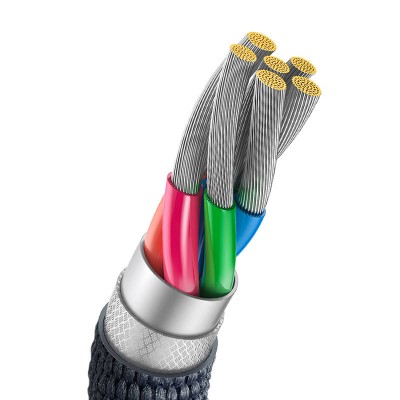 "Baseus Crystal Shine" USB laidas į USB-C, 100 W, 1,2 m