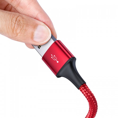 "Baseus Rapid Series 3-IN-1 kabelis USB-C M+L+T 1,2 m (