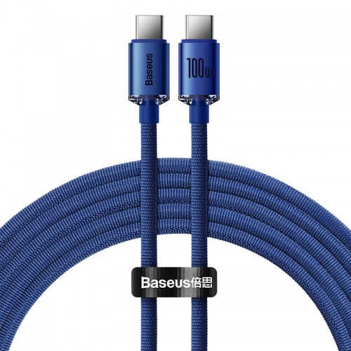 "Baseus Crystal Shine" USB kabelis-C į USB-C, 100 W, 1,2 m "Baseus Crystal Shine" USB kabelis-C į USB-C, 100 W, 1,2 m