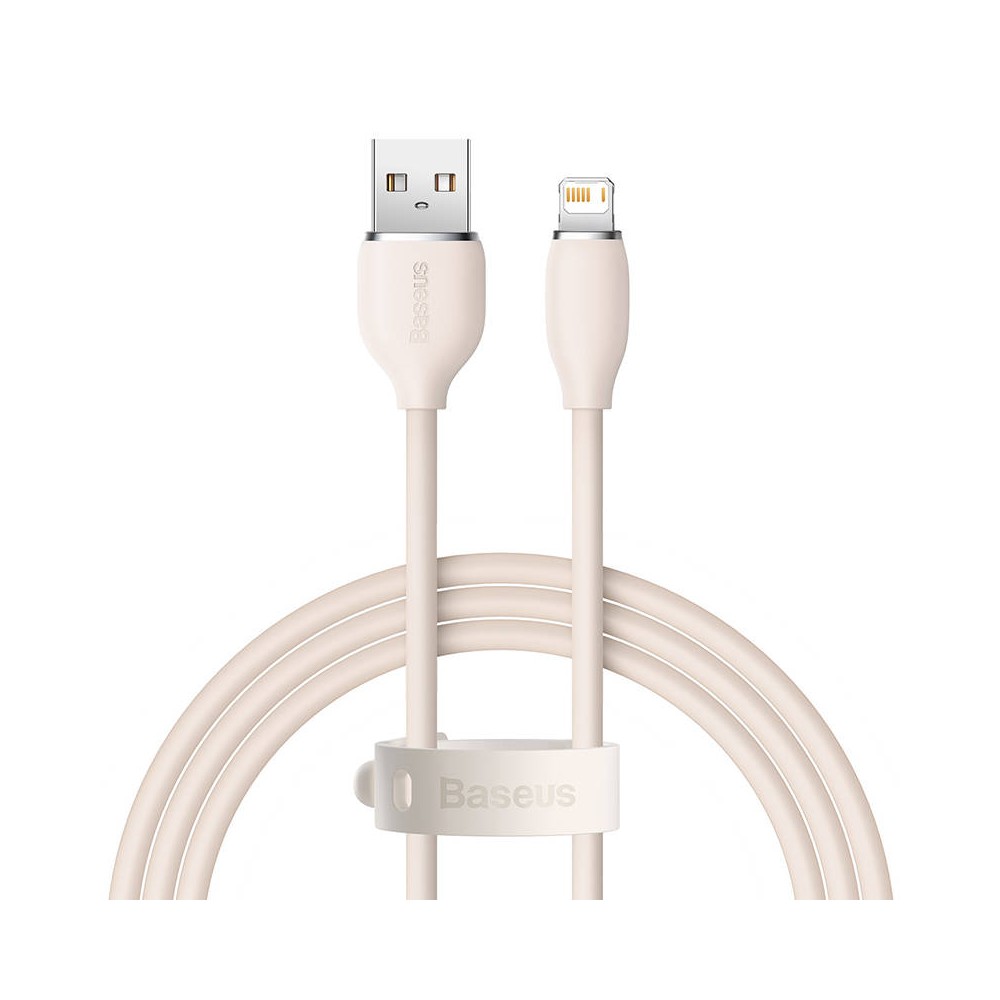 "Baseus Jelly" kabelis USB-Lightning, 2,4 A, 1,2 m