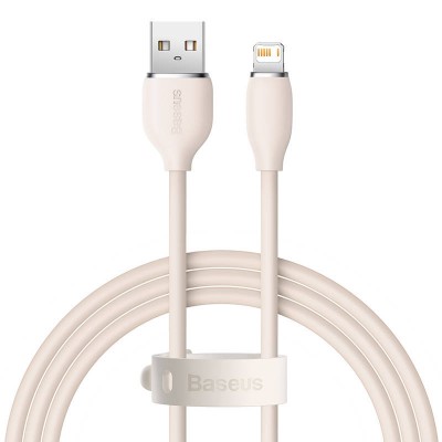 "Baseus Jelly" kabelis USB-Lightning, 2,4 A, 1,2 m
