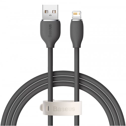 "Baseus Jelly" kabelis USB-Lightning, 2,4A, 1,2 m "Baseus Jelly" kabelis USB-Lightning, 2,4A, 1,2 m