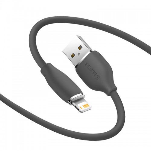 "Baseus Jelly" kabelis USB-Lightning, 2,4A, 1,2 m "Baseus Jelly" kabelis USB-Lightning, 2,4A, 1,2 m