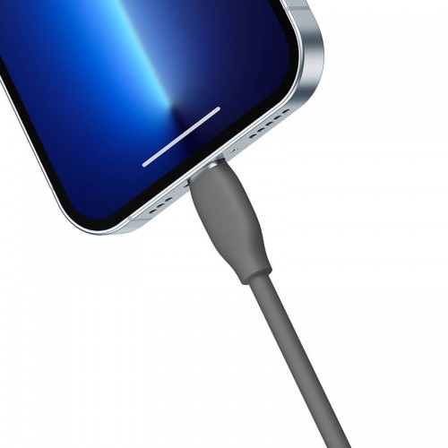 "Baseus Jelly" kabelis USB-Lightning, 2,4A, 1,2 m "Baseus Jelly" kabelis USB-Lightning, 2,4A, 1,2 m